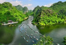 TRANGAN BOAT TRIP AND TAMCOC BIKING 1 DAY TOUR from 34 USD/person only